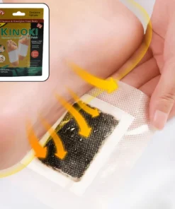 Detox Foot Pads with Ginger & Salt – 10pcs (White, Free Size) 8 01 5bfb23f6 0284 49a5 b7be 17196d759410