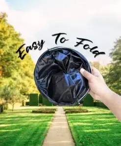 Folding Portable Bucket with Handle – Multi-functional (1 Pc / Mix Color) 4 foldable portable bucket with handle for outdoor use – multi-purpose cleaning bucket