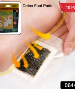Detox Foot Pads with Ginger & Salt – 10pcs (White, Free Size) 7 40dc4b28 8c61 4984 9a09 d0ac08f76dd8
