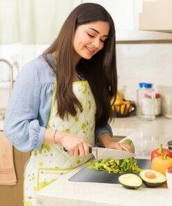 Products 61 Premium Stainless Steel Cutting Board for Kitchen (31×20 cm, 1 Pc)