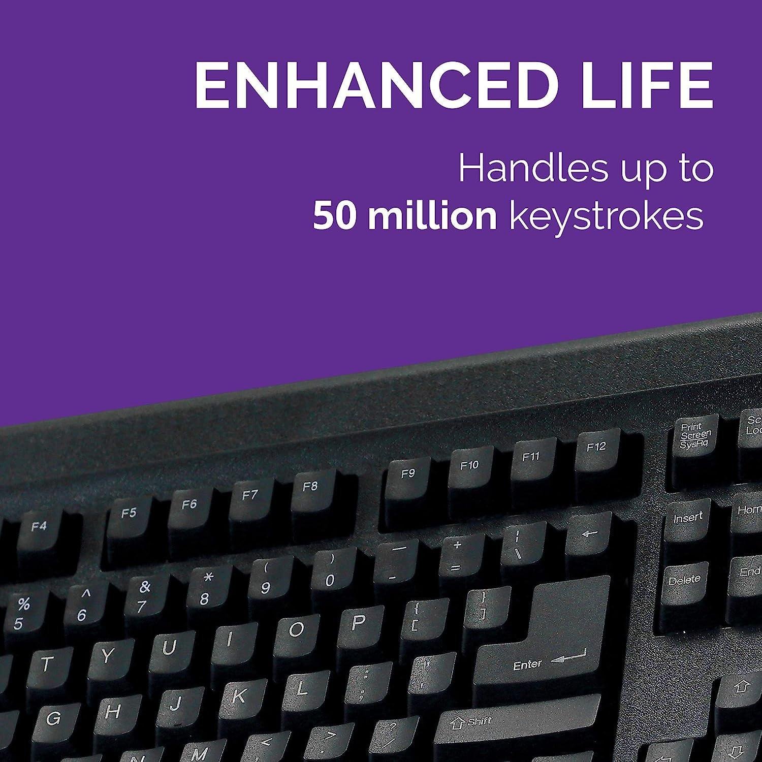 TVS ELECTRONICS Gold Prime Mechanical Wired Keyboard - Image 3